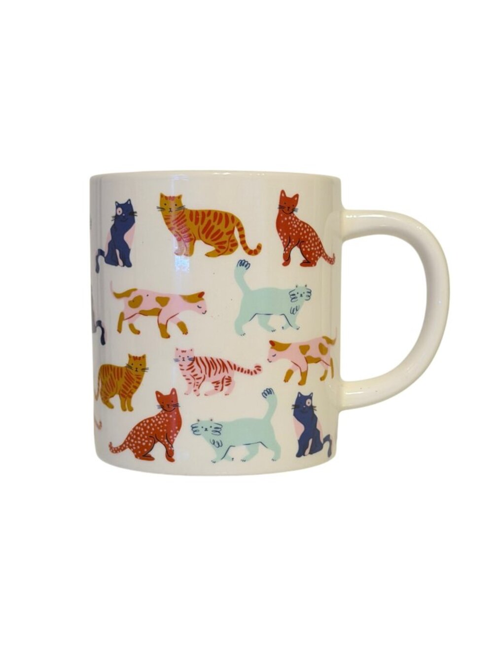 Parker Lane Stoneware Cat Person Ceramic Coffee Mug Cup 16oz